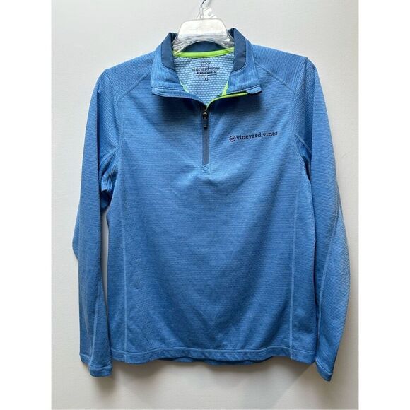 Vineyard Vines Other - Vineyard Vines Performance long sleeve 1/4 zip blue shirt size XS #44-1724